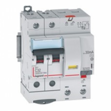 Дифавтомат 2п 4мод. C 16A 30mA тип AC 6/10kA DX3 Leg 411158