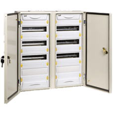 Корпус металлический ЩРн-2х48з-1 74 IP54 "UNIVERSAL" ИЭК MKM11-N-2x48-54-Z-U