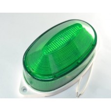 Строб-лампа накл. 30LED 0.5Вт 220В IP54 зел. NEON-NIGHT 415-114