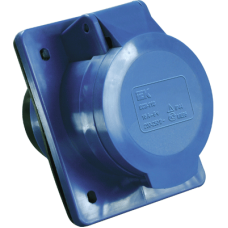 Розетка скрытой установки 32A 2P+E 250В IP44 ССИ-423 ИЭК PSR41-032-3
