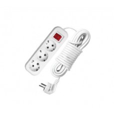 Удлинитель 3х2м S-303 с заземлением выкл. ПВС 3х1 UNIVersal 9634418