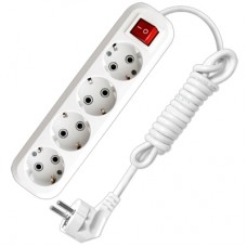 Удлинитель 4х2м S-304 с заземлением выкл. ПВС 3х1 UNIVersal 9634419