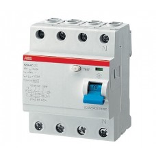 УЗО 4п 40А 100мА тип AC F204 ABB 2CSF204001R2400