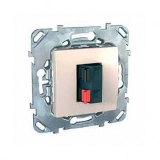 Розетка аудио CП UNICA беж. SchE MGU5.486.25ZD