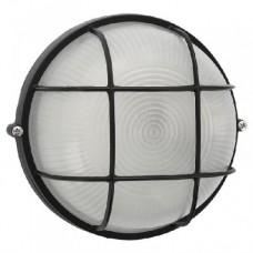 Светильник 94 809 NBL-R2-100-E27/BL (НПБ 1102 черный круг с решеткой 100Вт) IP54 Navigator 4607136948099