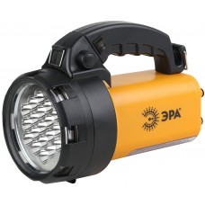 Фонарь PA-601 АЛЬФА 19LED+24LED аккум. прожектор литий 3А.ч ЗУ 220В+12В (инд. упак.) ЭРА Б0031036
