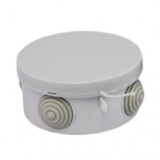 Коробка распаячная КМР-040-039 наруж. с крышкой 85х40 АБС 4 входа IP54 сер. EKF plc-kmr-040-039