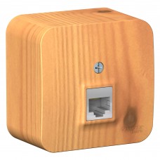 Розетка компьютерная ОП BLANCA RJ45 кат.5e изол. пласт. ясень SchE BLNIA045005