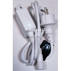 Блок питания ФЛЭШ 2А, белый, 220В RL-220AC/DC-2AF-W