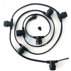 Белт 2-х провод, 20 см, БЕЛЫЙ, 250 шт RL-BL2-50M-250-W