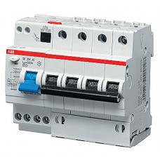 Дифавтомат 4п 6мод. C 10А 30мА тип AC 6кА DS204 ABB 2CSR254001R1104