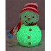 Фигура светодиод. EVA "Снеговик" (батарейки 3хAG13 в компл.) 1LED 10см RGB 1Вт 4.5В IP20 NEON-NIGHT 513-019