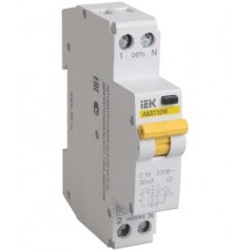 Дифавтомат С16 30мА АВДТ-32М ИЭК MAD32-5-016-C-30