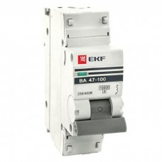 Автоматический выключатель 1п C 25А ВА 47-100 10кА PROxima EKF mcb47100-1-25C-pro