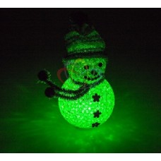 Фигура светодиод. EVA "Снеговик" (батарейки 3хAG13 в компл.) 1LED 10см RGB 1Вт 4.5В IP20 NEON-NIGHT 513-019