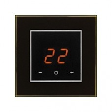 AURA ORTO 9005 Black Classic - сенсорный терморегулятор