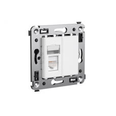 Розетка 1-м RJ-45 СП кат.5e Avanti "Белое облако" ДКС 4400463