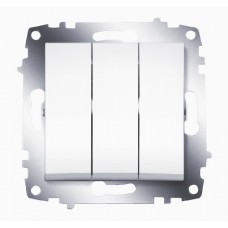Выключатель Cosmo 3-кл. белый ABB 619-010200-254