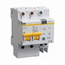Дифавтомат 2п 3.5мод. C 40A 30mA тип AC 4.5kA АД-12 ИЭК MAD10-2-040-C-030