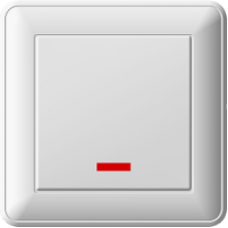 Переключатель 1-кл. СП W59 16А с индик. слоновая кость SchE VS616-157-28 (ВС616-157-28)