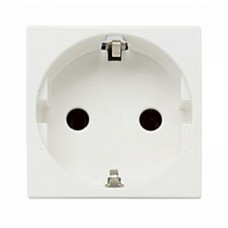 Механизм розетки Zenit 16А 250В с заземл. бел. ABB N2288.6 BL