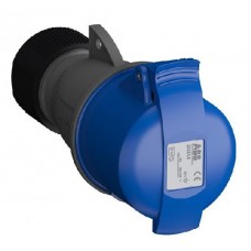 Розетка кабельная 232EC6 Easy&Safe 232EC6 32А 2P+E IP44 6ч ABB 2CMA102031R1000