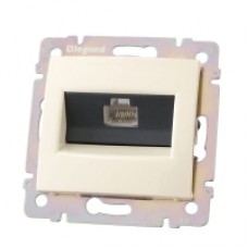 Механизм розетки информ. 1-м СП RJ45 VALENA кат. 5Е UTP слоновая кость Leg 774130