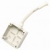 Переходник жесткая труба-коробка d20 гибкий IP65 ДКС 57120