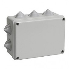 Коробка распаячная ОП КМ41243 IP44 RAL7035 ИЭК UKO11-190-140-070-K41-44