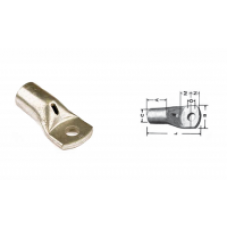Наконечник кольц. без изоляции 25кв.мм отв. d6мм (уп.100шт) ДКС 2F6