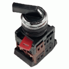 Переключатель ALCLR-22 на 3 полож. черный I-O-II 1з+1p ИЭК BSW10-ALCLR-3-K02