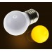 Лампа светодиодная d-45 3LED е27 жел. NEON-NIGHT 405-111