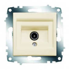 Розетка Cosmo без потерь TV с экранированием крем. ABB 619-010300-274