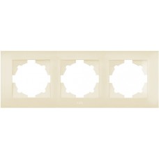 Рамка Cosmo 3 поста крем. ABB 612-010300-227