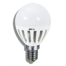 Лампа светодиодная PLED-ECO-G45 5Вт E27 3000K 400лм 230В/50Гц JazzWay 4690601036957