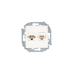 Механизм розетки компьютерной+телеф. СП RJ-11/RJ-45 Simon15 слоновая кость 1591590-031