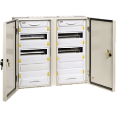 Корпус металлический ЩРн-2х36з-1 74 IP54 "UNIVERSAL" ИЭК MKM11-N-2x36-54-Z-U