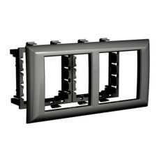 Рамка-суппорт 4мод. Avanti для In-liner Front черн. ДКС 4402914