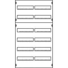 Панель для установки модулей 1ряд/3рейки ABB 1V00A