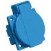 Розетка панельная 16A 2P+PE 250В IP44 РП10-3 ИЭК PSR61-016-3