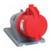 Розетка наружной установки 32А 3P+PE+N 6ч/200/346-240/415В IP44 MAGNUM ССИ-125 ИЭК PSN12-032-5