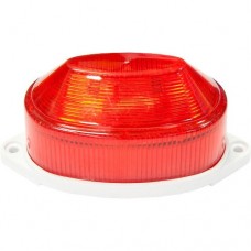 Строб-лампа накл. 30LED 0.5Вт 220В IP54 красн. NEON-NIGHT 415-112