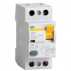 УЗО 2п 50A 300mA тип AC ВД1-63 ИЭК MDV10-2-050-300